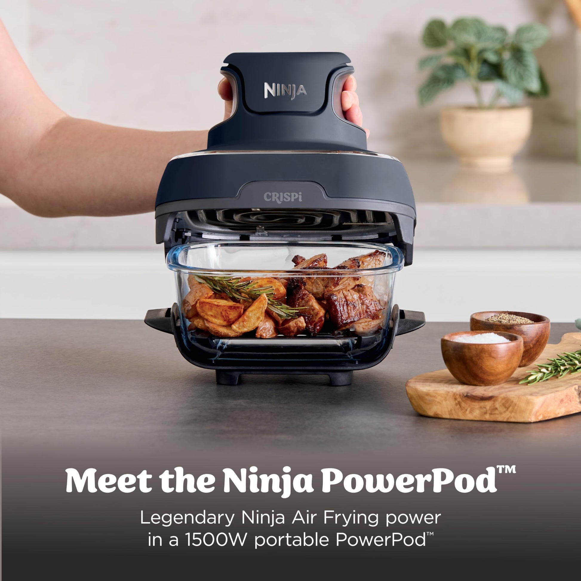 Ninja Crispi 4-in-1 Glass Air Fryer | 450°F |