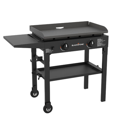 Blackstone Flat Top Gas Grill Griddle 2 Burner Propane Fuelled Rear Grease Management System