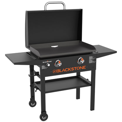 BLACKSTONE 1883 Original 28” Griddle with Integrated Protective Hood