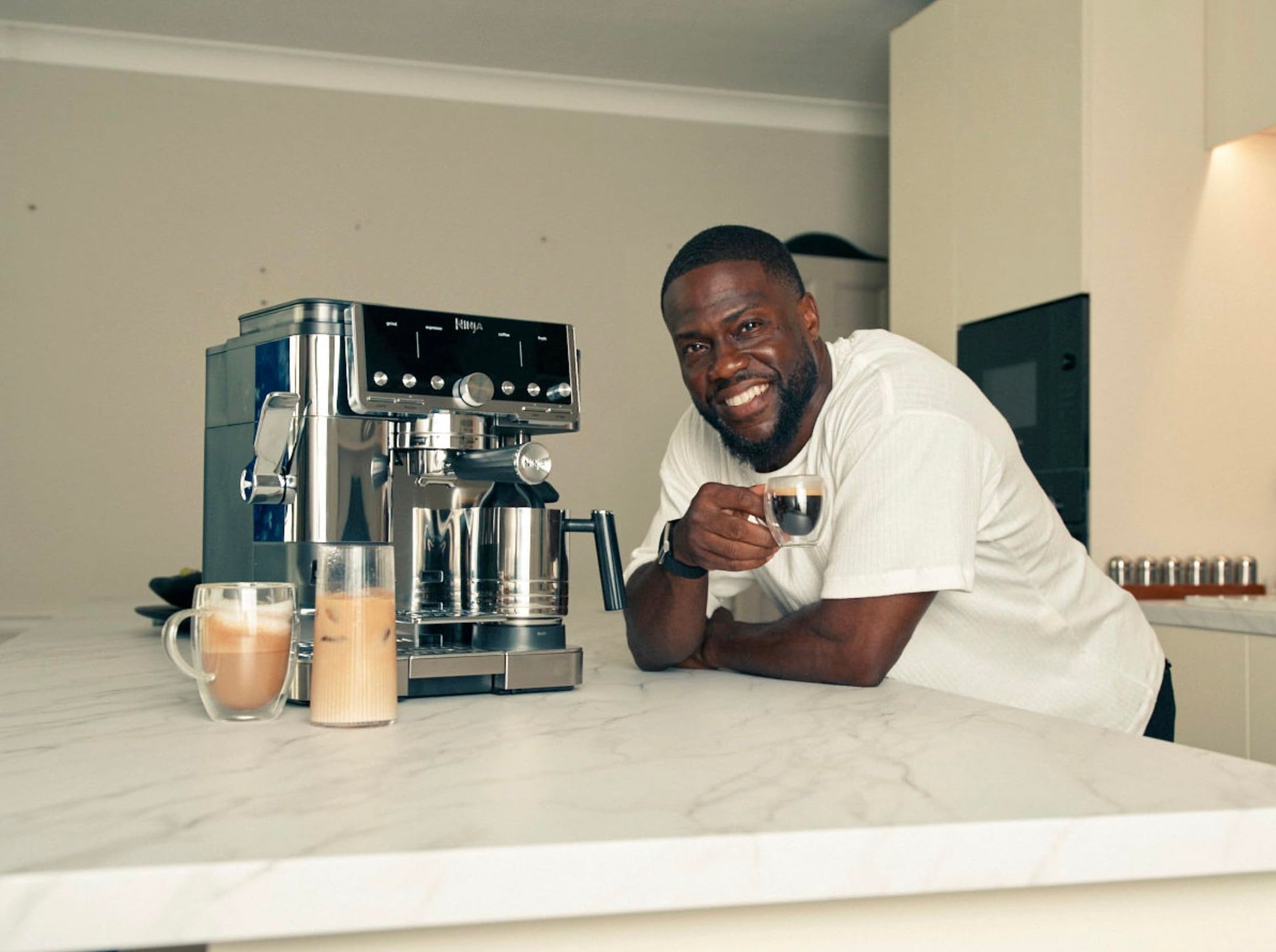 Ninja Luxe Café Premier 3-in-1 Espresso Machine, Drip Coffee