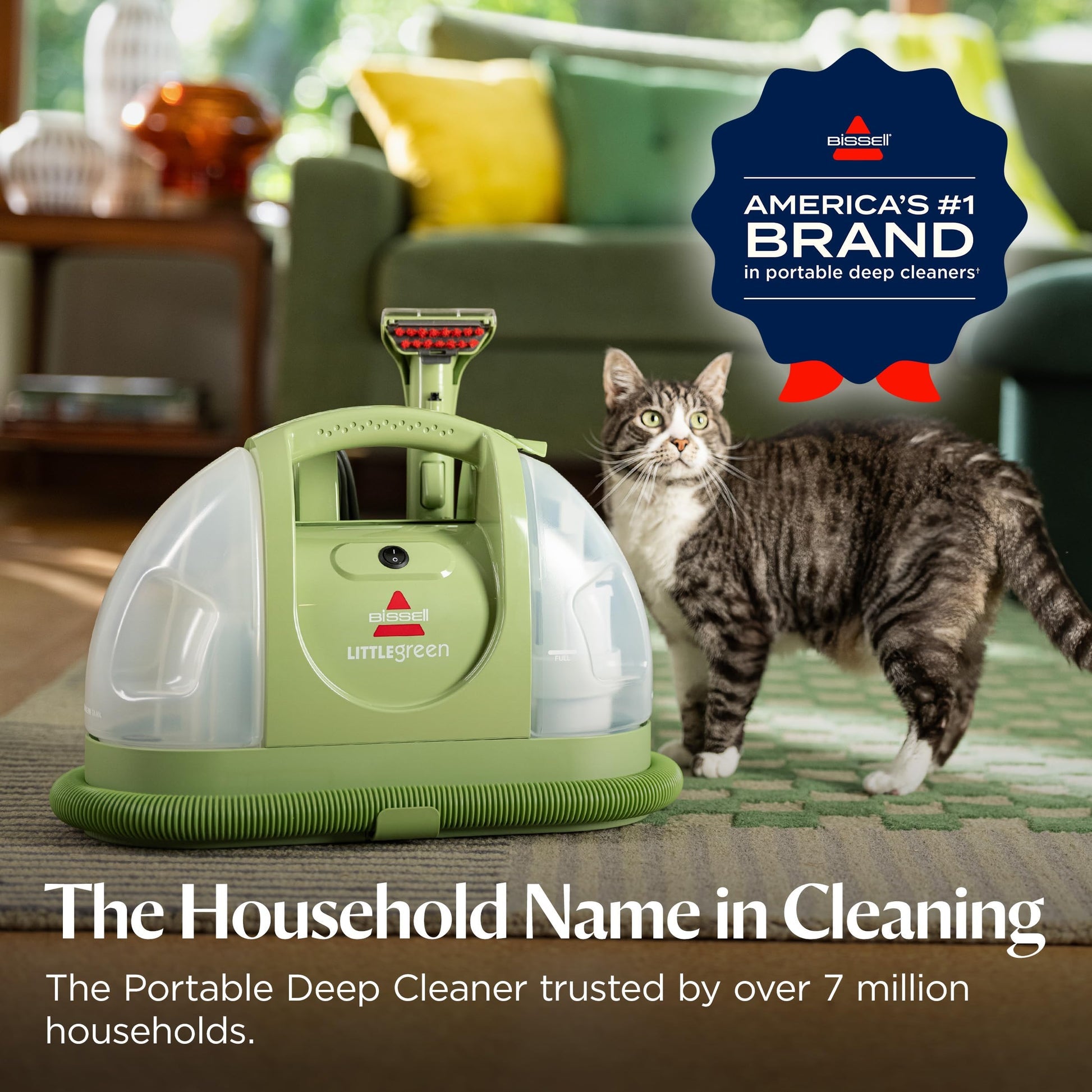 BISSELL Little Green Multi-Purpose Portable Carpet and Upholstery Cleaner